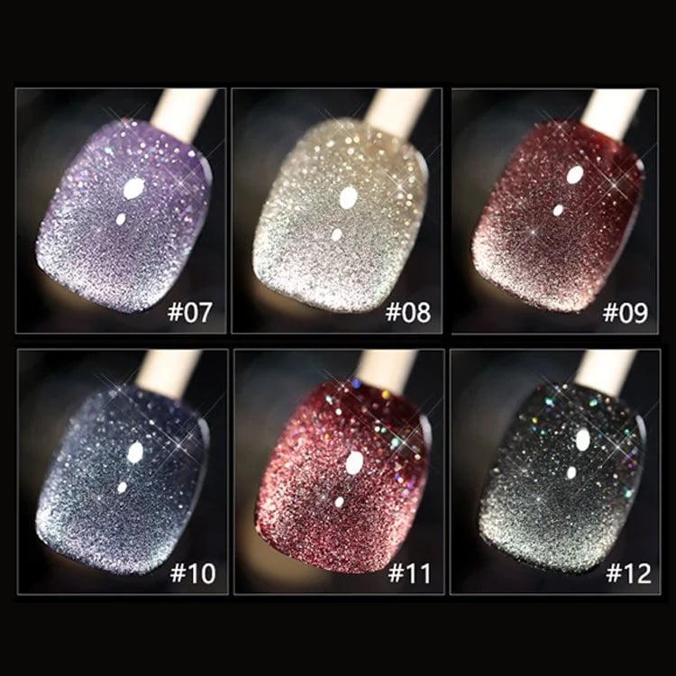 Zestaw lakierów Laser Diamond: Intensywny blask i glamour