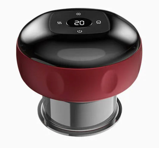 Θερμαινόμενη βεντούζα για την ανακούφιση των μυϊκών εντάσεων