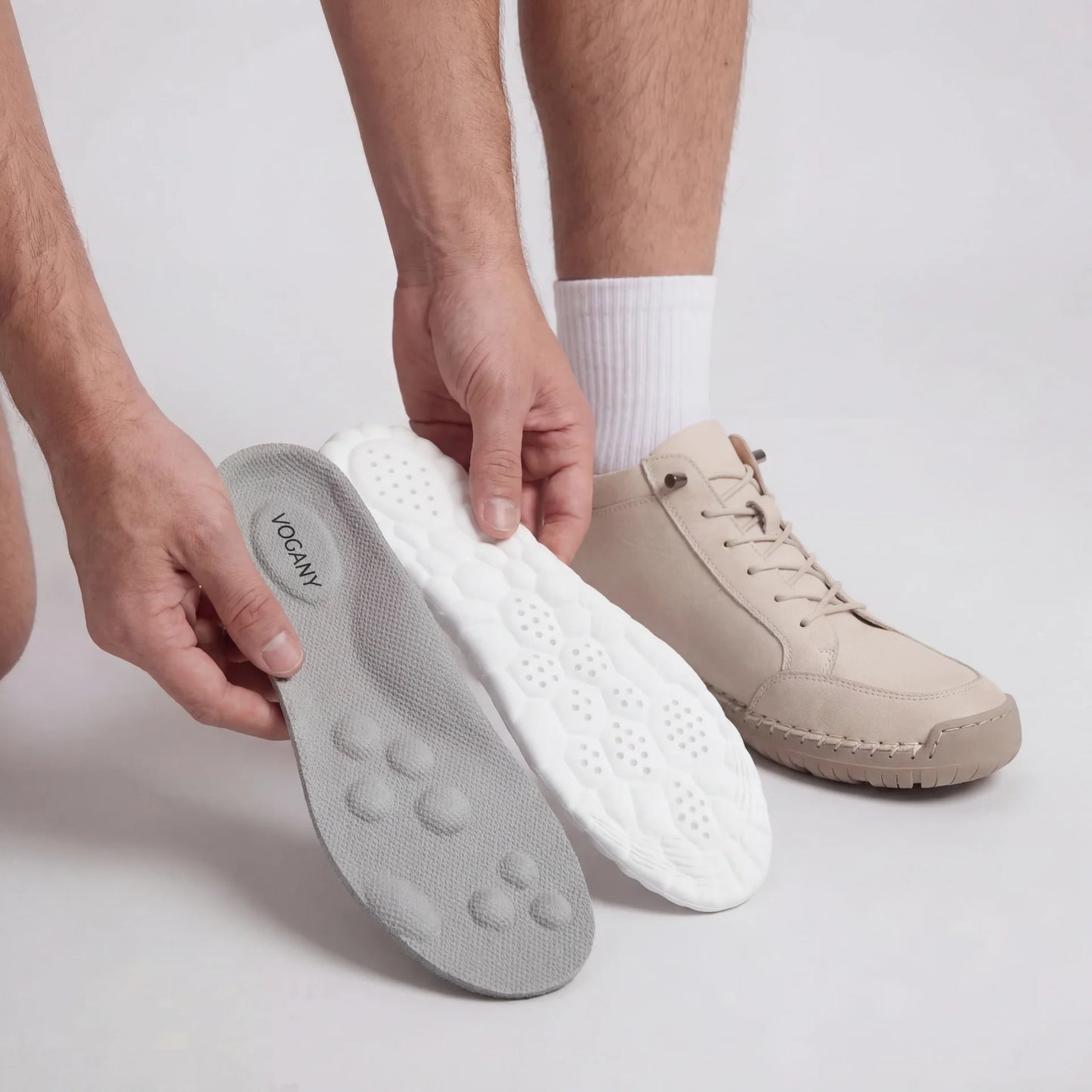 VogaDeck Zip – Sneakers Komfort & Ortopediskt Stöd 