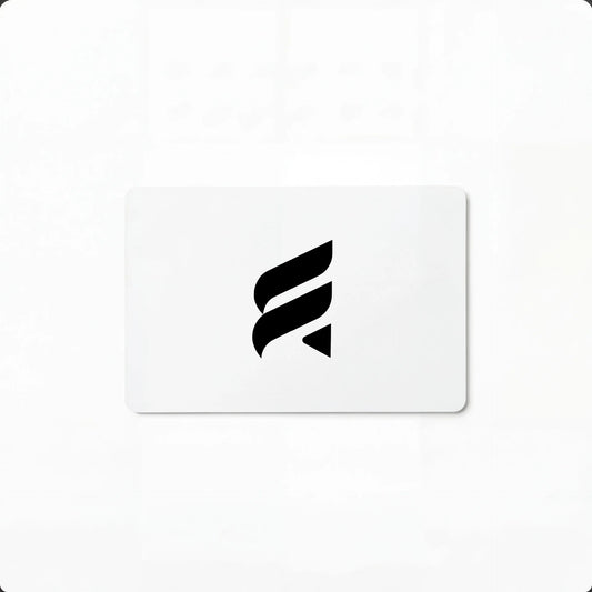 כרטיס מתנה לבן 